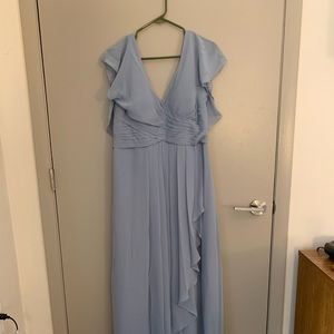 Azazie Dusty Blue Bridesmaid Dress